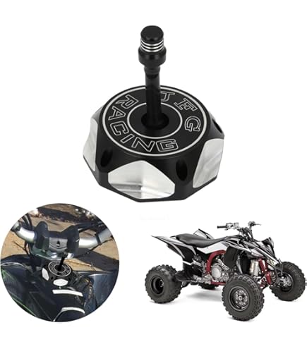 Amazon.com: JFG RACING ATV Gas Cap Fuel Tank Cap CNC for TRX 400EX